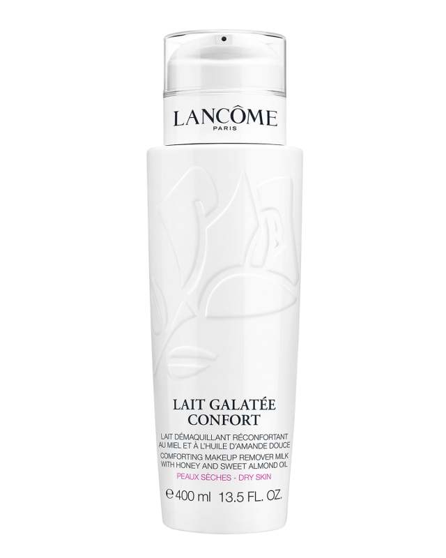 Lait Galatee Confort Comforting Makeup Remover, Milk with Honey and Sweet Almond Oil - For Dry Skin, 15.5 oz.